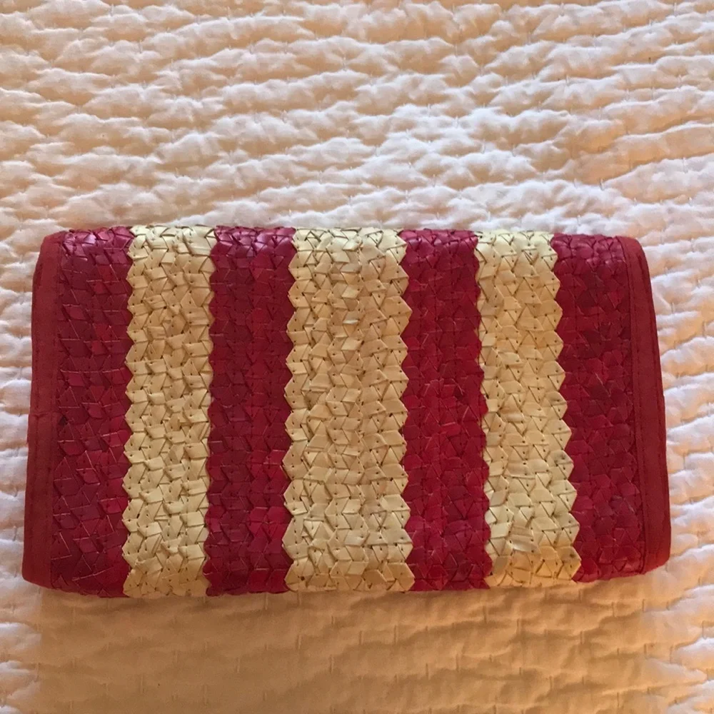NEW Clutch Bag Made of Woven Pandan Leaf.